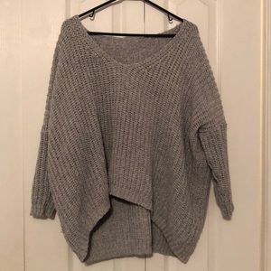 Oversized Grey Sweater